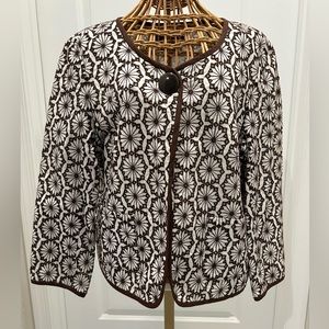 Peck & Peck Open Front Jacket